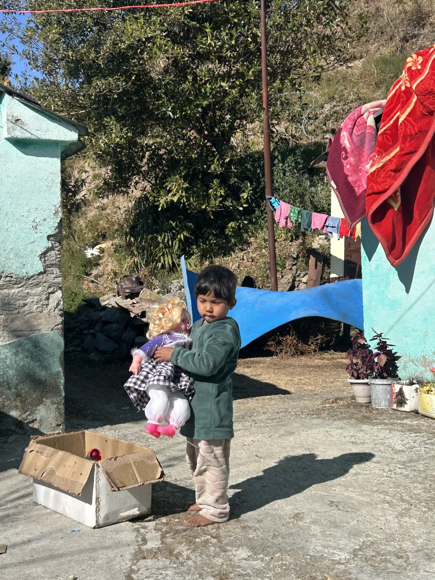 Village Walk with local craft artisans